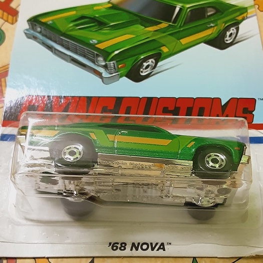Xe Mô Hình Hot Wheels 68 Chevy Nova