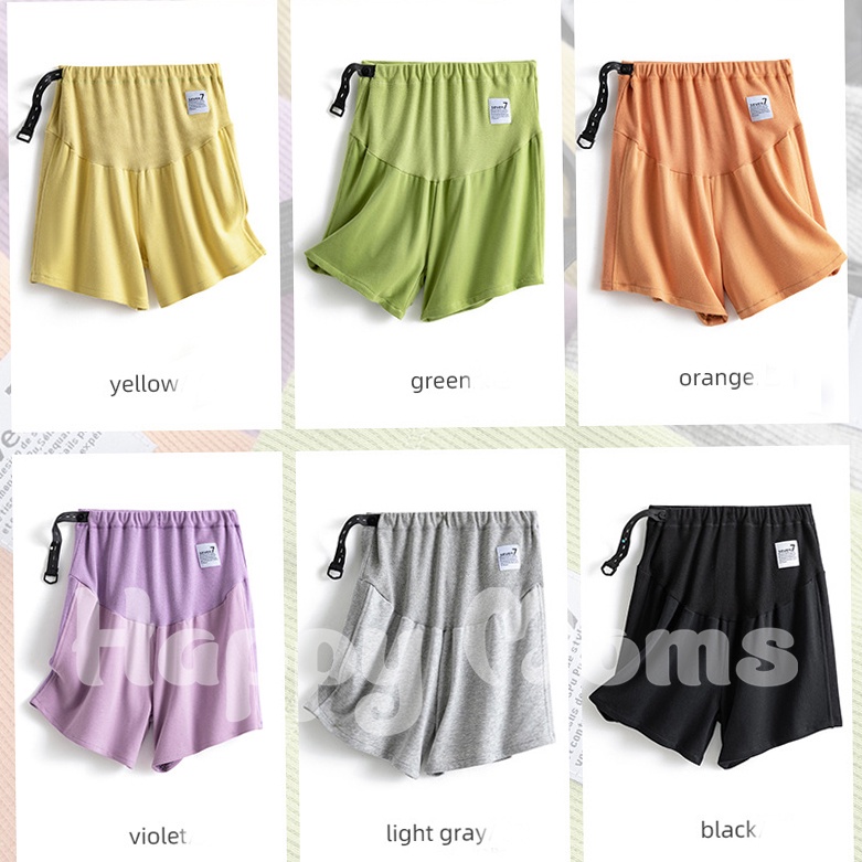 Quần Short Bầu - Quần Bầu và Sau Sinh Chất Thun Co Giãn 4 Chiều - Đồ bầu HappyMom
