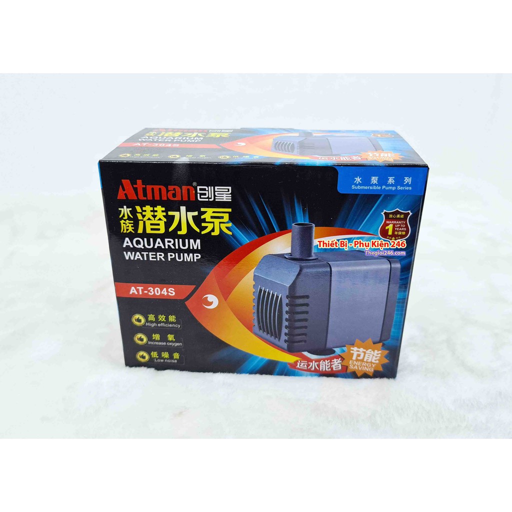 Atman AT-304S Máy bơm nước bể cá 304 hồ cảnh 304s