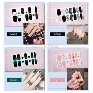 Bộ 14 Miếng Dán Móng Tay Không Thấm Nước