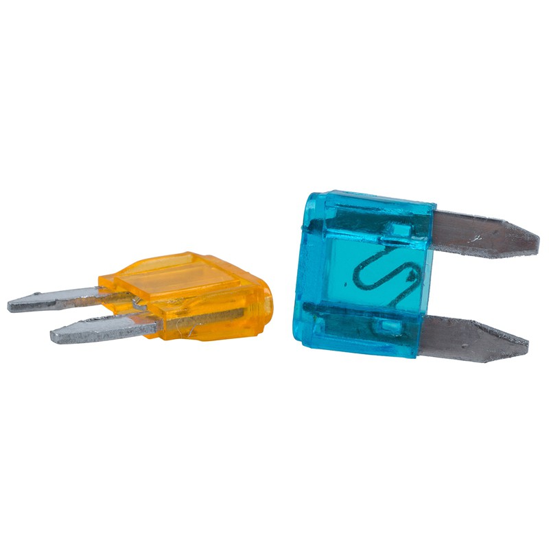 Bộ 35 cái cầu chì mini cho xe hơi 5 7.5 10 15 20 25 30 AMP