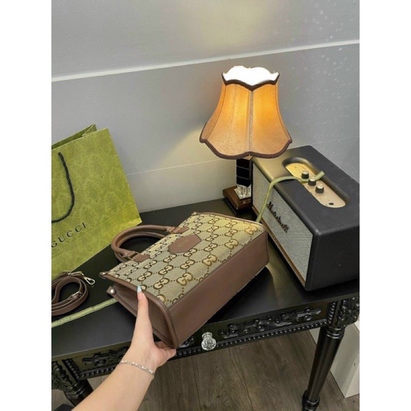 Túi Công Sở Nữ Hoạ Tiết G.C, Túi Xách Nữ Thời Trang Size 35cm