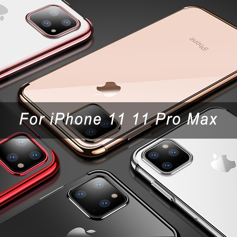Ốp lưng trong suốt cho điện thoại iPhone 11 11 Pro Max