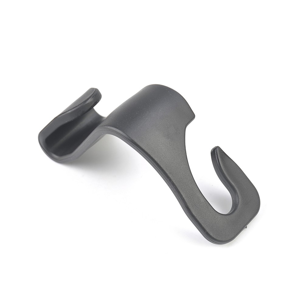 Móc treo đồ gắn ghế ngồi bên trong xe hơi thông dụng màu đen trơn đa năng tiện dụng