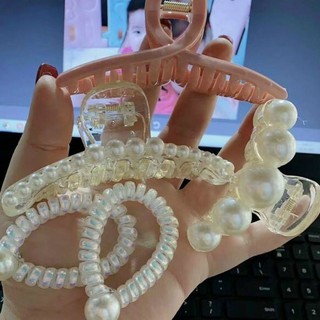 Set Kẹp Tóc Dây Buộc Tóc Loại Mới