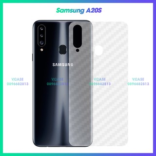 Miếng Dán Lưng Cacbon Dành Cho Samsung Galaxy A20S / A51
