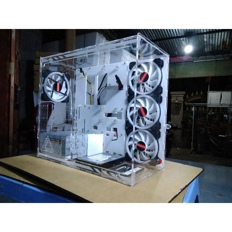 Vỏ Case PC - VTT-V5 - Vỏ máy tính trong suốt