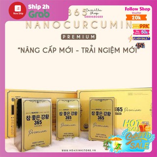 Tinh chất nghệ NANO CURCUMIN 365 PREMIUM Hàn Quốc mẫu mới.