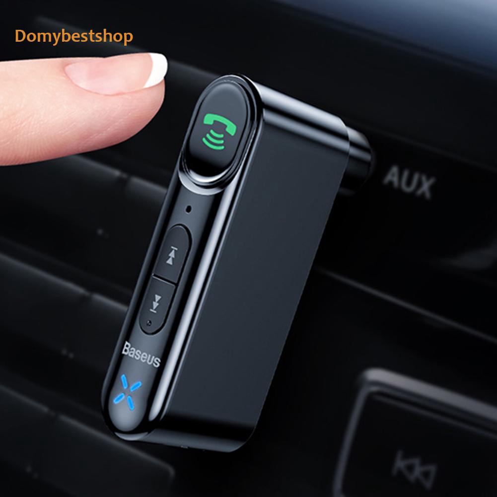 DBδBaseus 3.5mm AUX Audio Well-function Wireless Bluetooth Adapter Best for Car/Speaker/Headphone