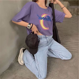 ÁO CROP TAY LỠ ( kèm hình thật )