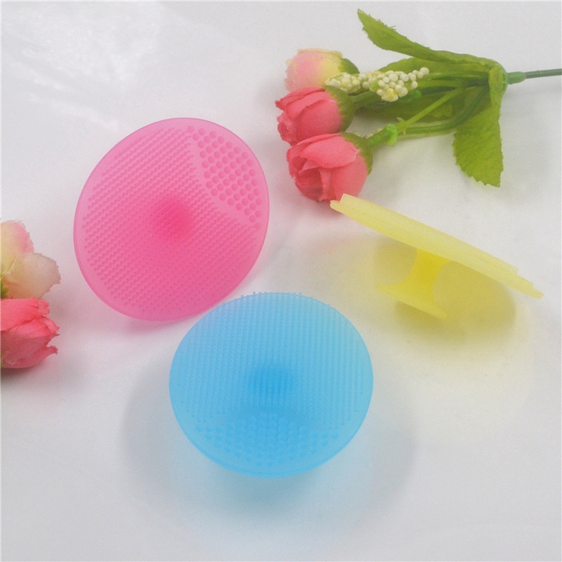 Cọ silicone mềm rửa mặt tẩy mụn đầu đen