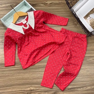 Combo Bộ thun Dài tay bé gái Thuy An