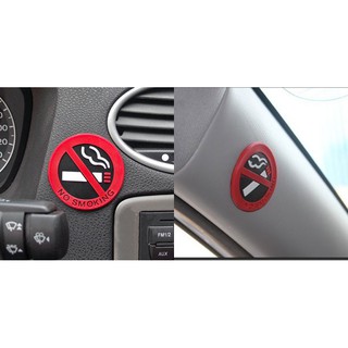 Bộ 2 Ticker 3D No Smoking