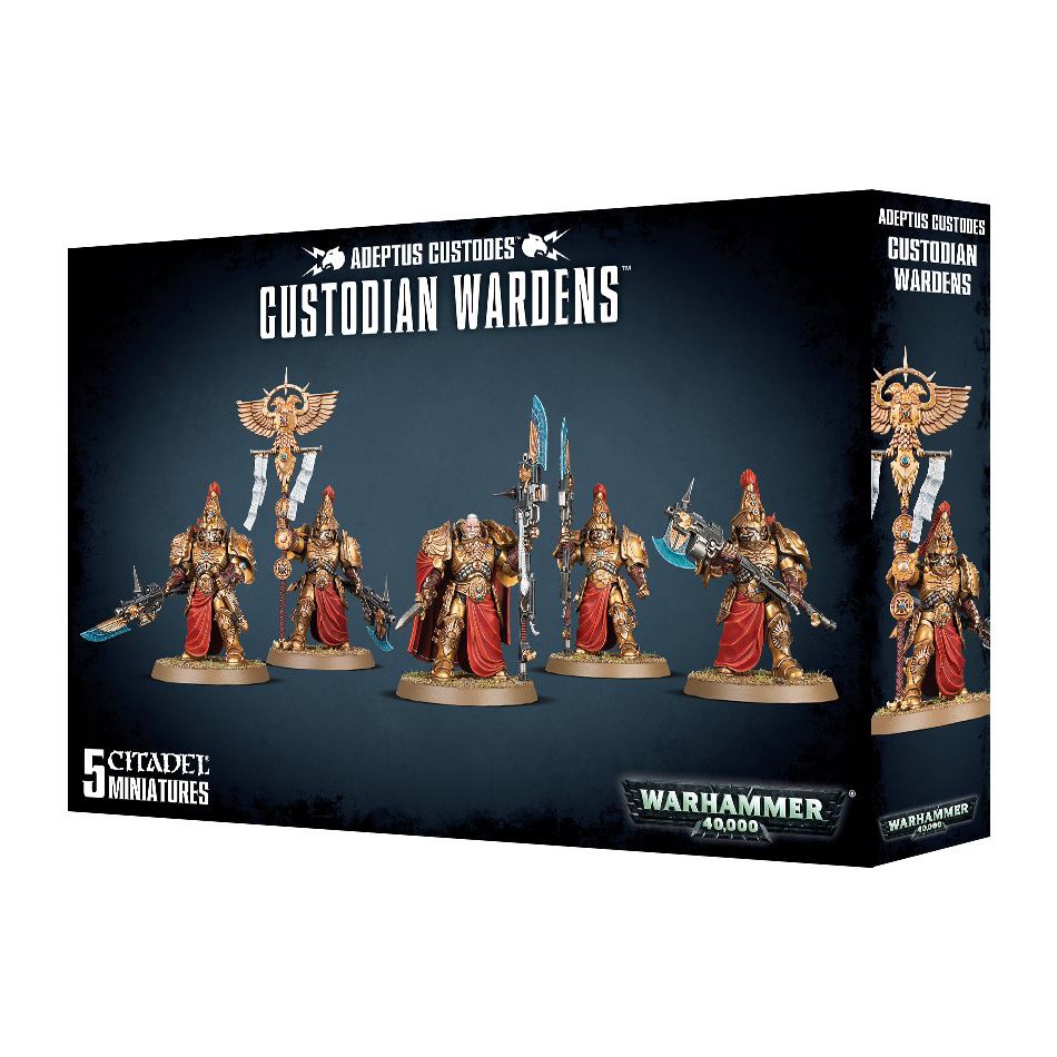 Mô hình nhân vật Warhammer 40k Adeptus Custodes Custodian