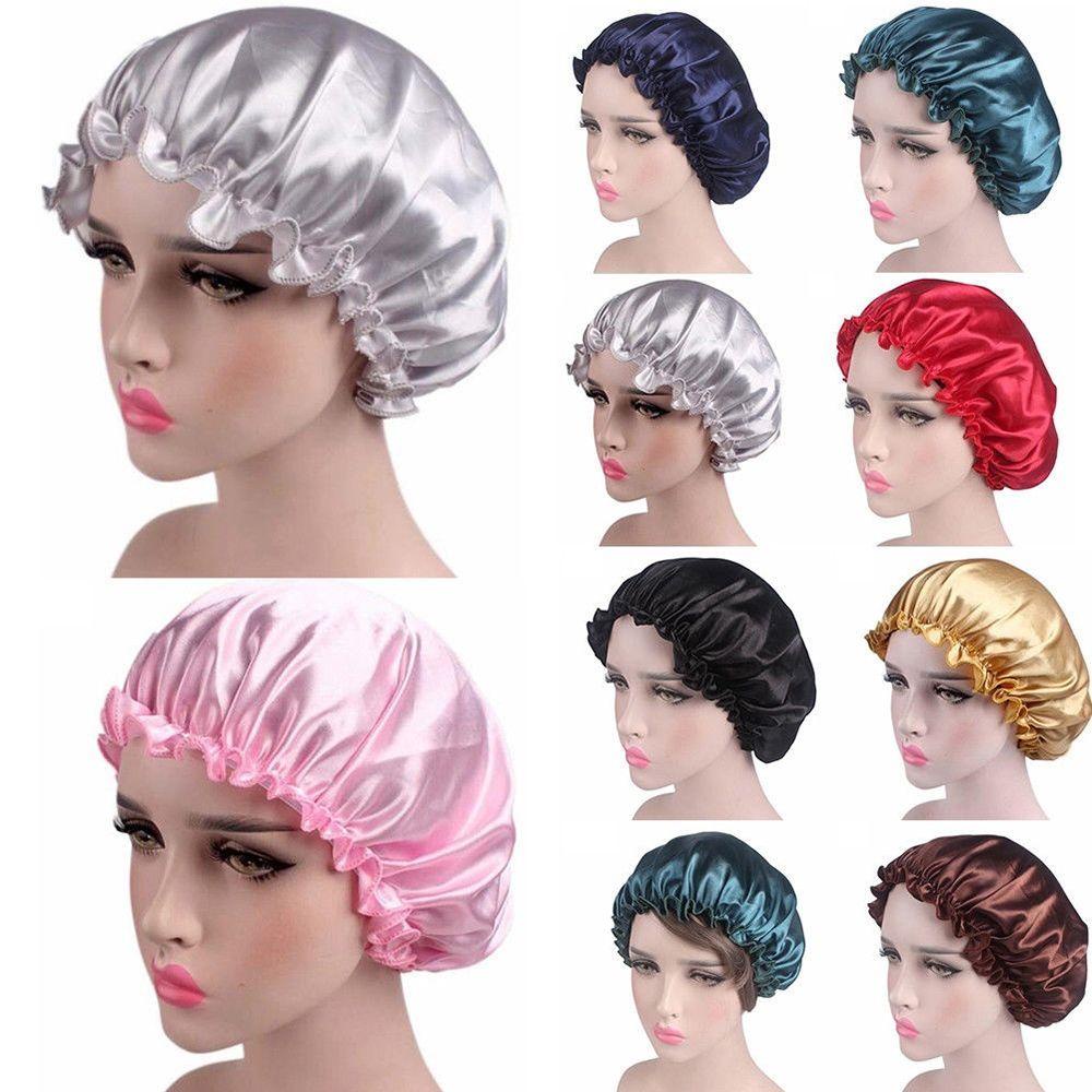 Mũ Trùm Đầu Khi Tắm Rộng Vành Thời Trang Cho Nữ