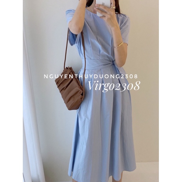 [Ảnh thật/Sẵn]Váy-Đầm thiết kế xếp li thắt đai eo | BigBuy360 - bigbuy360.vn