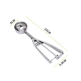 Muỗng múc kem inox