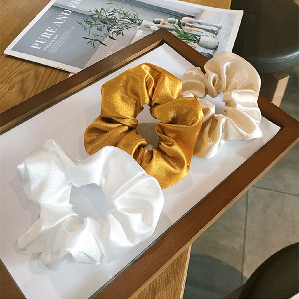 Dây Buộc Tóc Satin Phong Cách Hàn Quốc C120