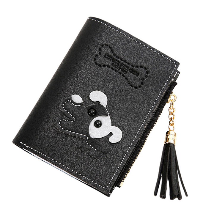 Ví nữ vuông mini cún cưng dễ thươngk501 Shalla