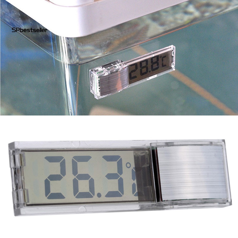 Nhiệt Kế Điện Tử Màn Hình Lcd 3d Cho Bể Cá