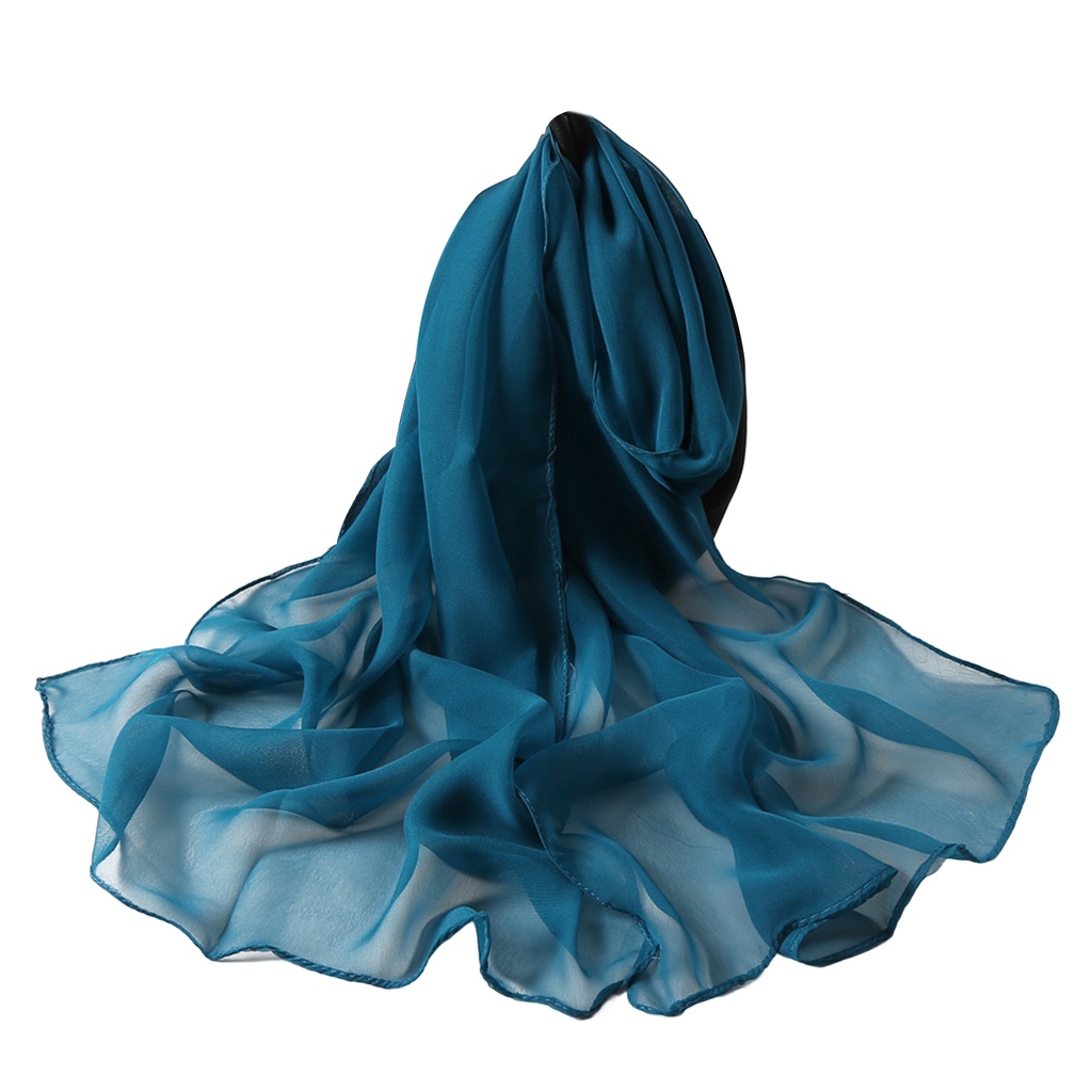 Khăn Choàng Cổ Mỏng Nhẹ Mềm Mại Thoải Mái Bảo Vệ Chống Nắng Mùa Hè Cho Nữ