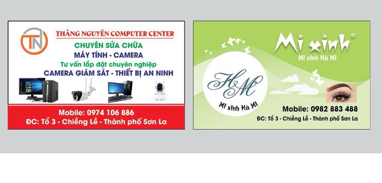 10 Hộp card visit in theo yêu cầu