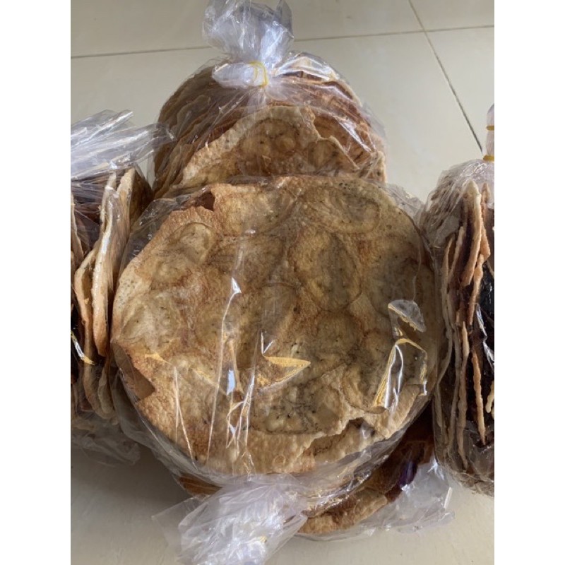 Bánh tráng chuối nướng sẵn 10c/ bịch giòn thơm ngon ! | BigBuy360 - bigbuy360.vn