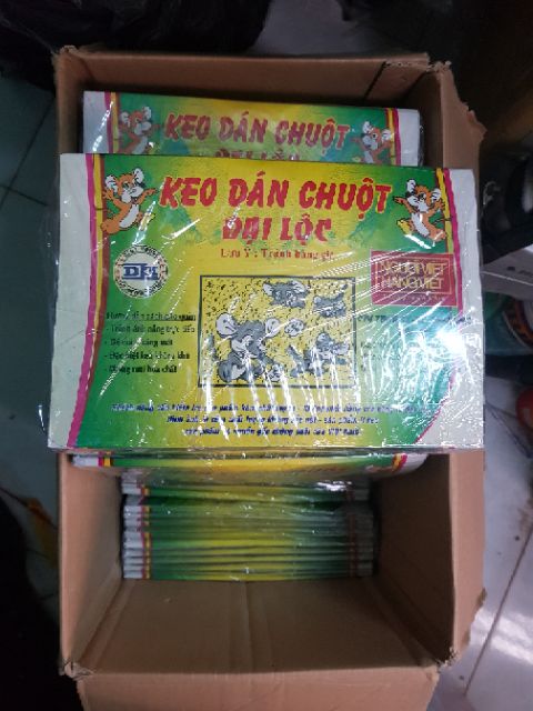 Combo 20 miếng keo dính chuột Đại lộc siêu dính