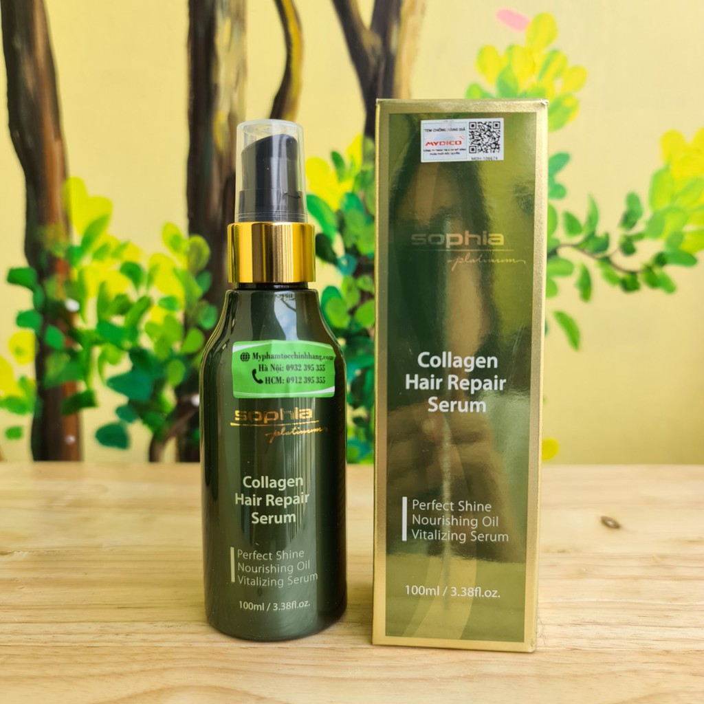 SOPHIA TINH DẦU PHỤC HỒI TÓC COLLAGEN HAIR REPAIR SERUM 100ML