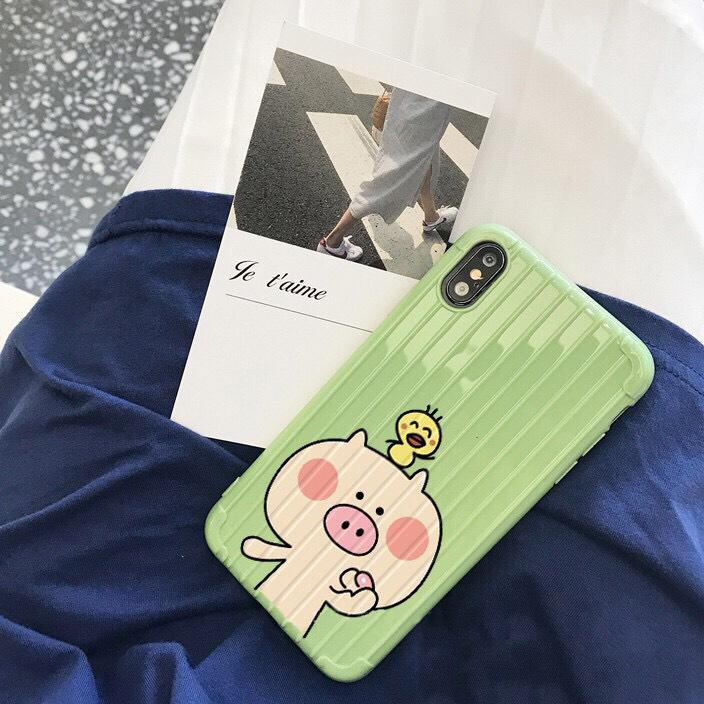 [ OPPO ] Ốp Lưng Sọc Nổi Heo Gấu Kute - S013 | BigBuy360 - bigbuy360.vn
