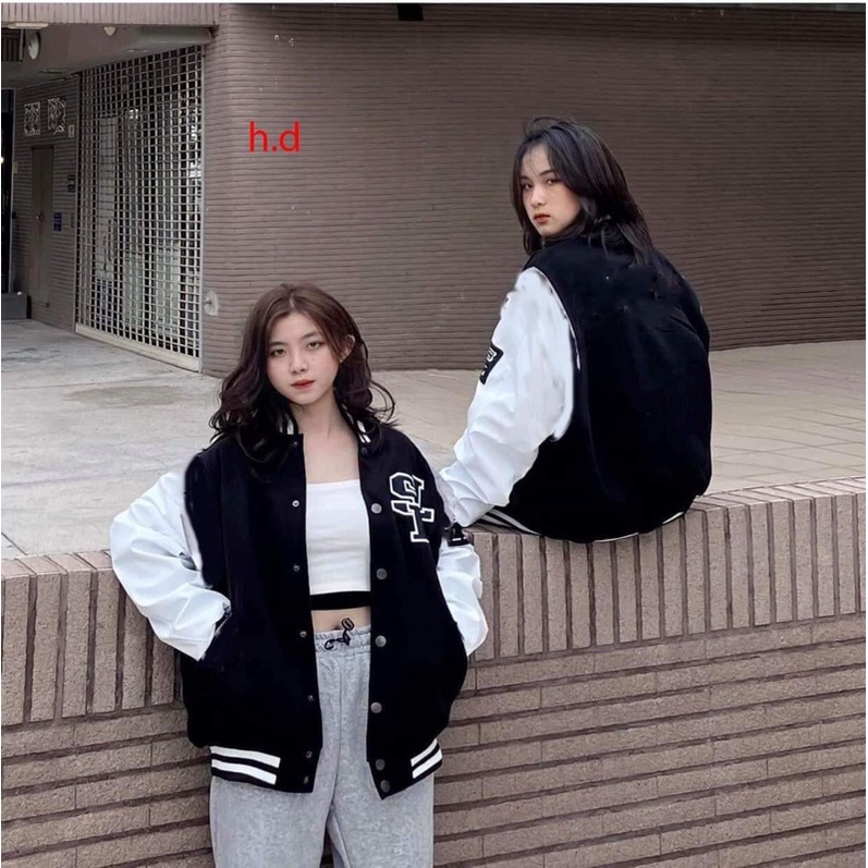 Áo gió BOMBER SLB tay trắng HĐ12