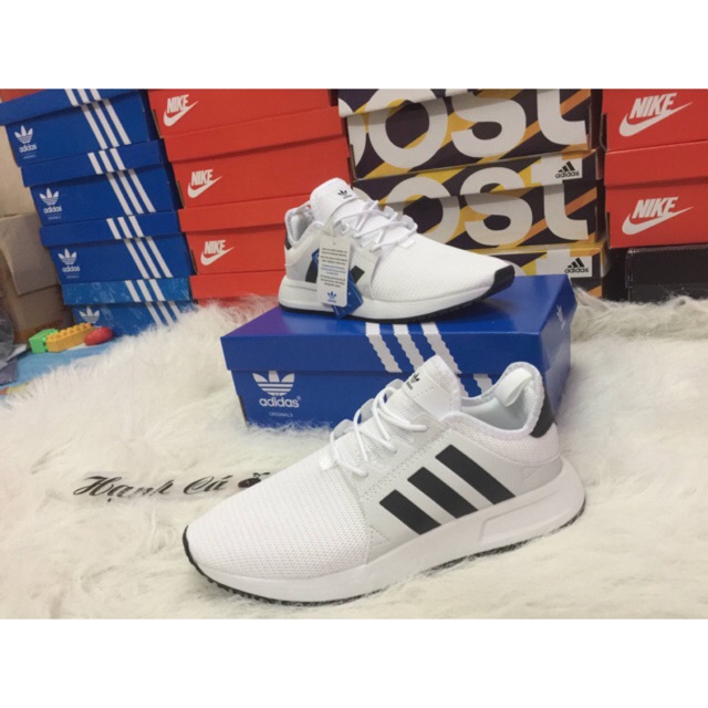 Giày Adidas Xplr trắng sọc đen hàng cao cấp