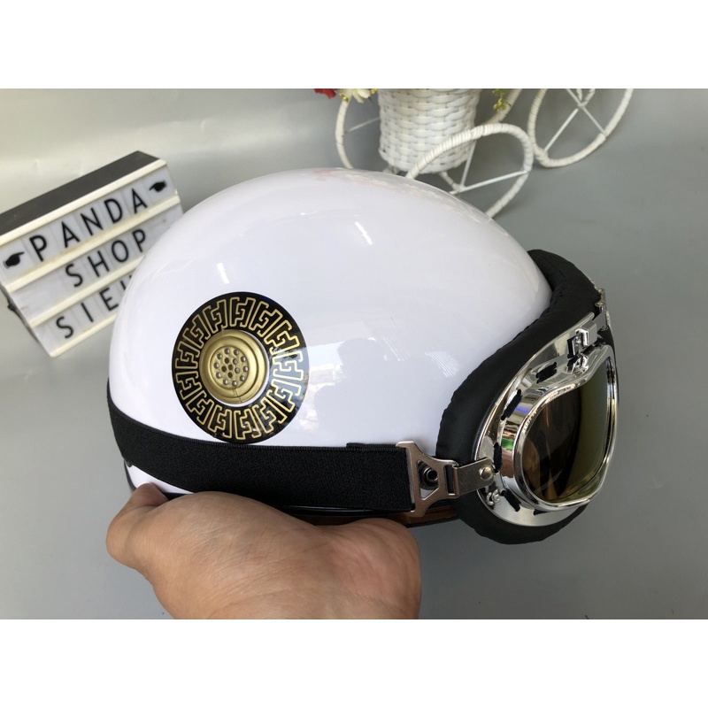 [MẪU MỚI] NÓN BẢO HIỂM PD01 + KÍNH PHI CÔNG