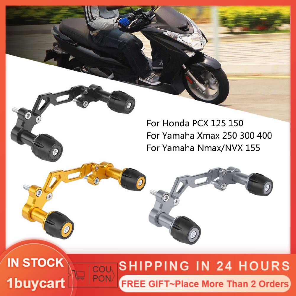 Dụng cụ bảo vệ chống rơi ống xả dễ điều chỉnh cho xe mô tô Yamaha NVX Nmax Xmax