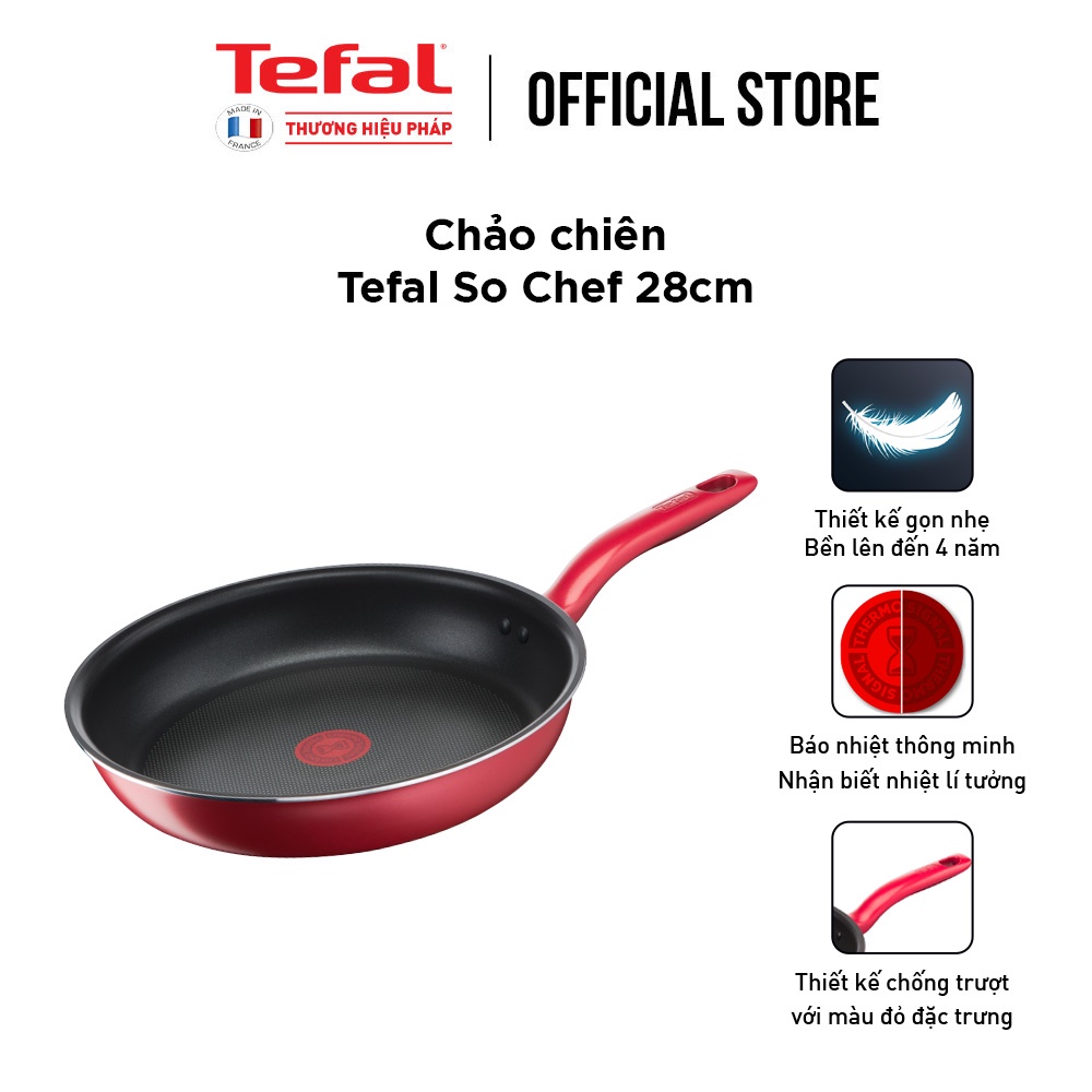 Chảo chiên - Tefal So Chef 28cm