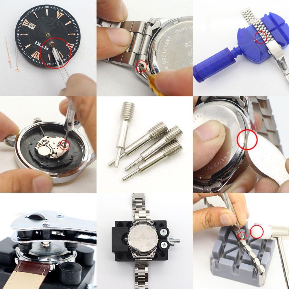 MELODG Dụng Cụ Sửa Chữa Thay Pin Mở Đáy Dây Đeo Lưng Đồng Hồ