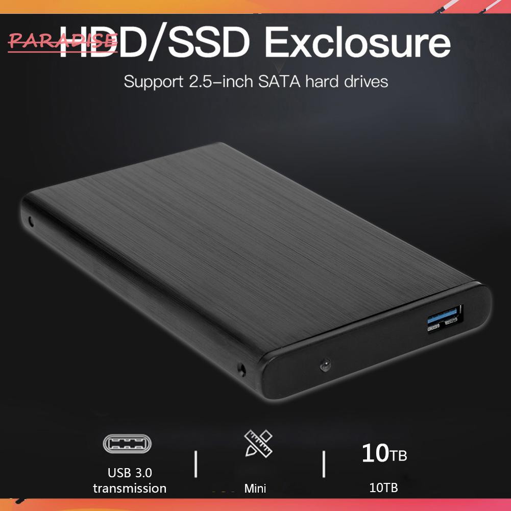 Hộp Đựng Ổ Cứng Ngoài Bằng Hợp Kim Nhôm 6gbps 2.5 Inch Hdd Ssd Kết Nối Usb 3.0 Ốp | BigBuy360 - bigbuy360.vn