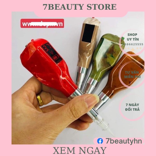 DCPX MÁY XĂM THÂN VUÔNG TÍCH ĐIỆN PHUN XĂM THẨM MỸ