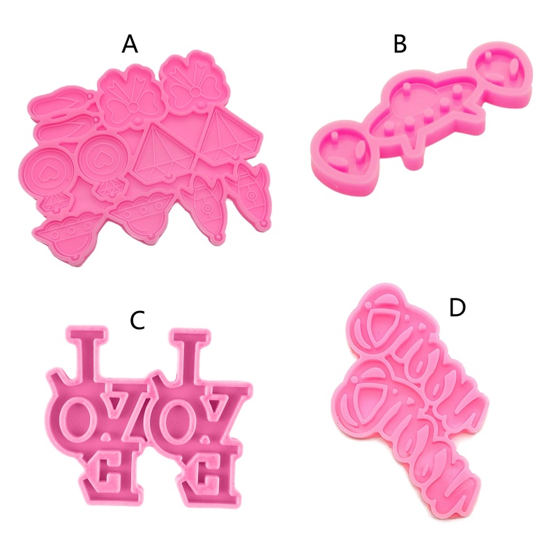 Khuôn Làm Trang Sức Bông Tai DIY Sáng Tạo Cho Nữ