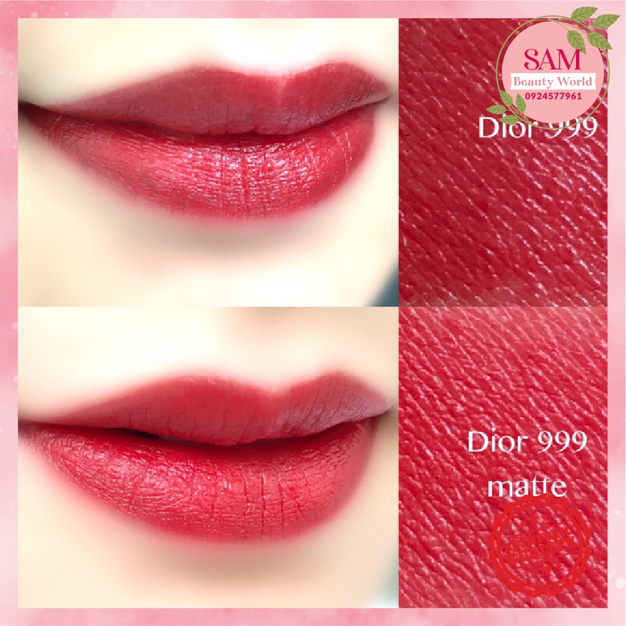 [SON XỊN] Son Dior Rouge 999 Matte Màu Đỏ Thuần | BigBuy360 - bigbuy360.vn