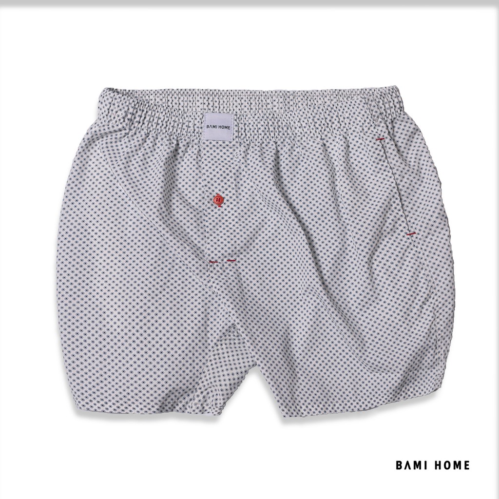 Quần short đùi mặc ngủ, mặc nhà BAMI HOME có túi tiện lợi đa dạng họa tiết QNCT1- 002 | BigBuy360 - bigbuy360.vn