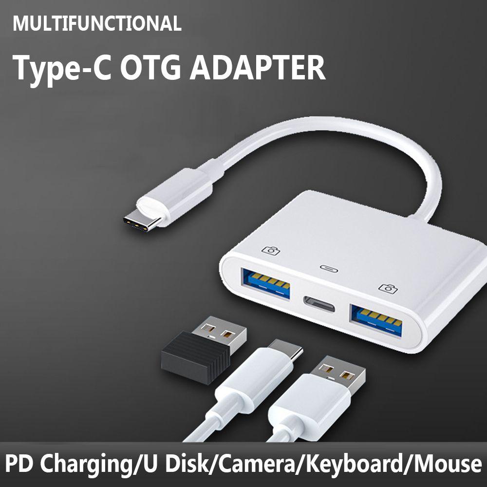 BEBETTERM Đầu Đọc Thẻ Nhớ USB 3.0 Type C OTG Cho Điện Thoại