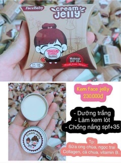 Kem face jelly sữa ong chúa