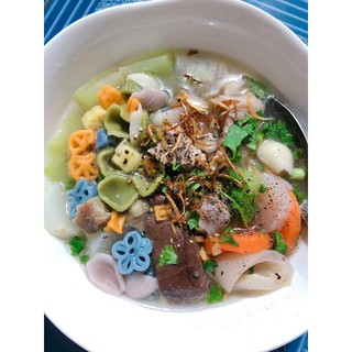 NUI MÌ RAU CỦ - TÚI 400GR (Thích hợp cho bé ăn dặm)