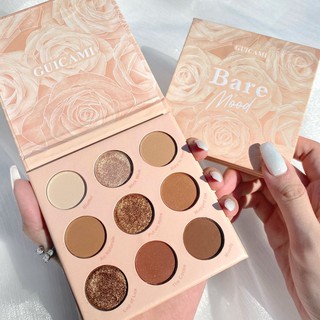 Bảng Phấn Mắt 9 Ô Gucami Blush Crush