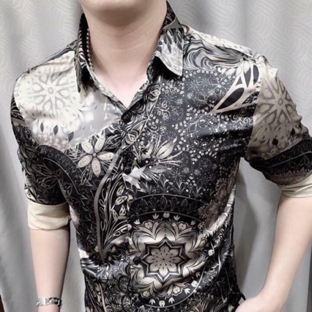 Sơ mi lụa ( hàng loại 1) sai mẫu trả lại | BigBuy360 - bigbuy360.vn