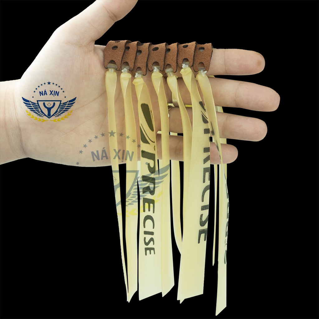 5 Dây Ná Chính Hãng V3 Precise Siêu Đẹp dày 0.6mm khổ 13 19 150mm [V3R]