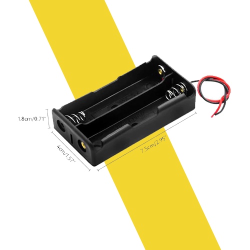 Đế pin 18650 nối tiếp có lò xo