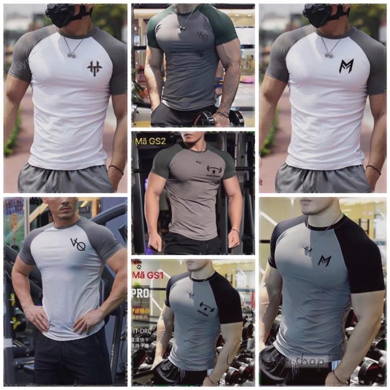 Áo Tập Gym, Áo Thể Thao Nam Ôm Body, Thun Lạnh Co Dãn 4c 2022