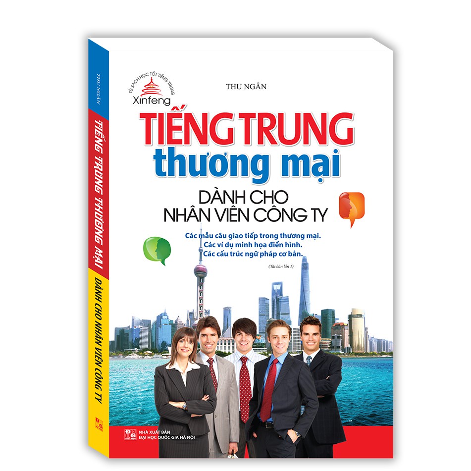 Sách - Xinfeng - Tiếng Trung thương mại dành cho nhân viên công ty(tái bản 01) Tặng Kèm Bookmark